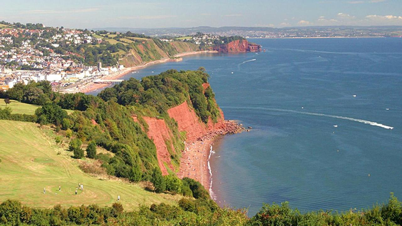 Beautiful Seaside One Bedroom Apartment Shaldon Esterno foto