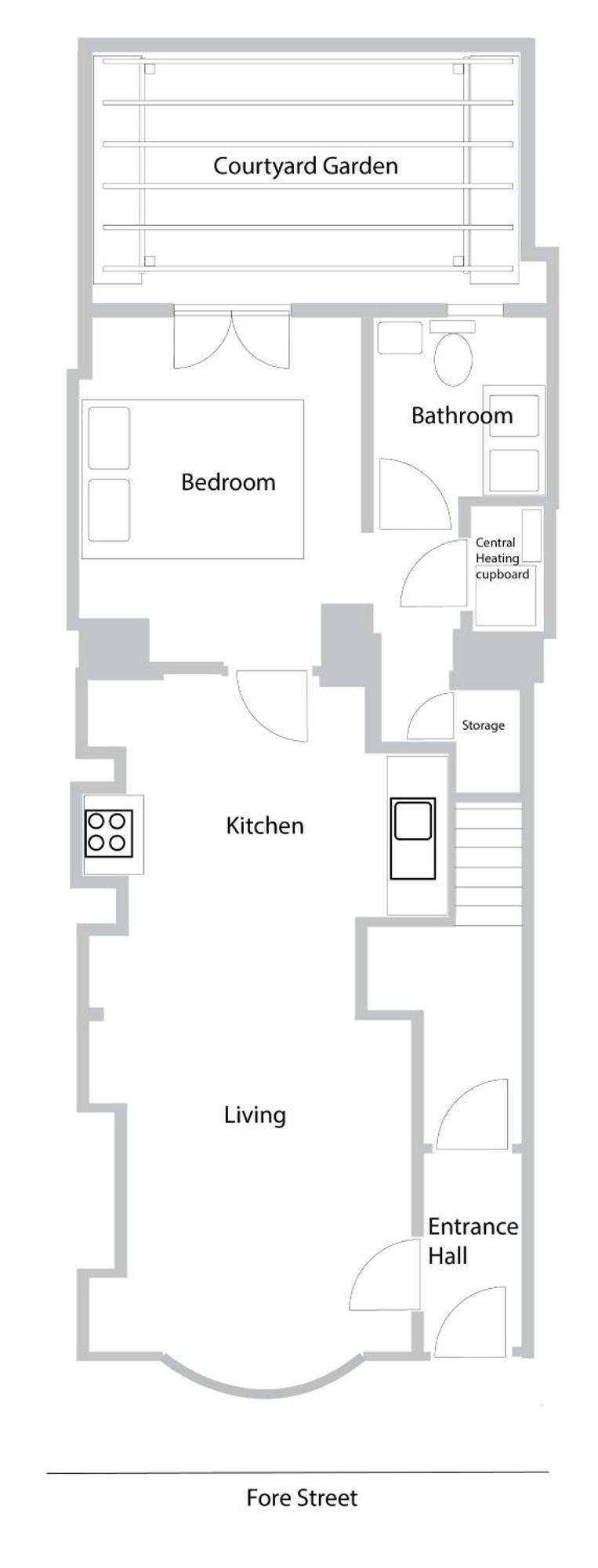 Beautiful Seaside One Bedroom Apartment Shaldon Esterno foto